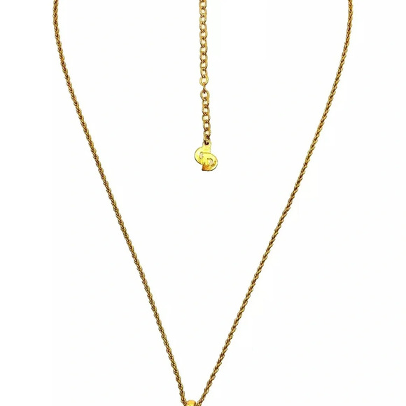 Authentic Christian Dior CD Necklace - Picture 5 of 11